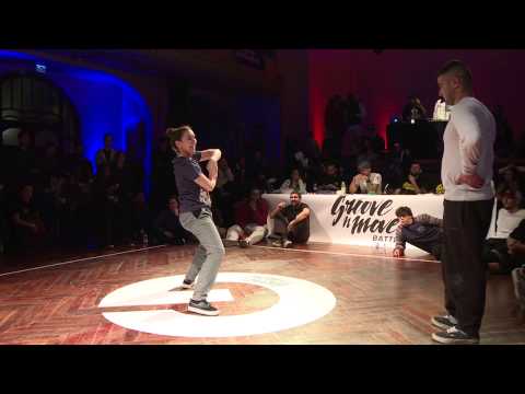 GROOVE'N'MOVE BATTLE 2015 - Tutting Final / Leïla vs Smoothie-H