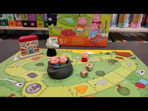 Woolfy - A három kismalac társasjáték - Djeco - Gekkotoys - Djeco játékok