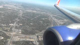 *Onboard* Southwest 737-700 Epic Landing Kansas City International HD