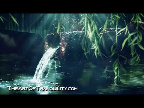 GENTLE FLOWING WATER &  396 Hz SOLFEGGIO FREQUENCY | Restoration, Inner Strength  | 10 Hrs