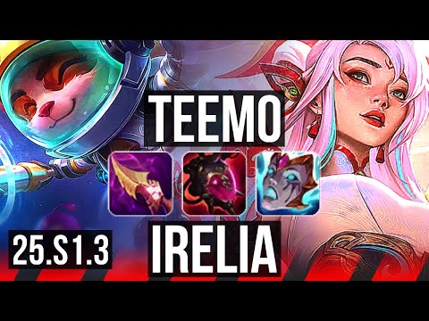 TEEMO vs IRELIA (TOP) | KR Diamond | 25.S1.3