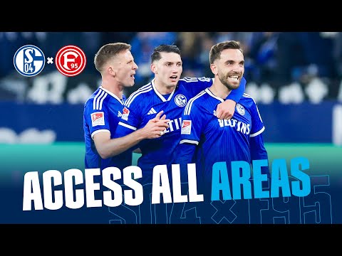 Access ALL AREAS I Emotionsgeladenes Heimspiel ohne Sieger I FC Schalke 04 - Fortuna Düsseldorf 1:1