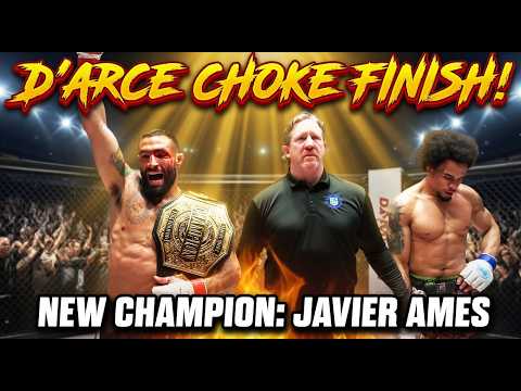 NEW CHAMPION! Javier Ames Shocks Davenport with D’Arce Choke | Caged Aggression 41 “March to Glory”