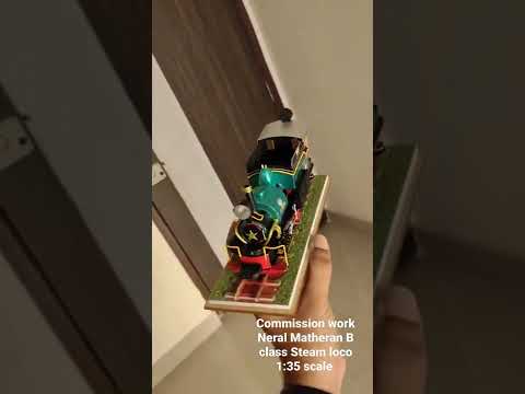 Neral Matheran B class Steam loco 1:35 scale model