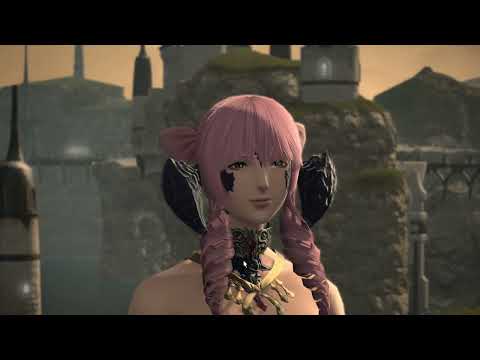 FFXIV Dancer lvl 80 job quest cutscene