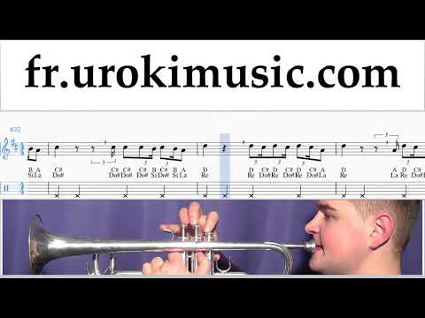 Comment Jouer de la Trompette Jonas Brothers - Cool Tab Tablature um-i-n829