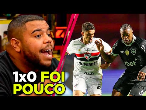SÃO PAULO VENCE Botafogo no Morumbis