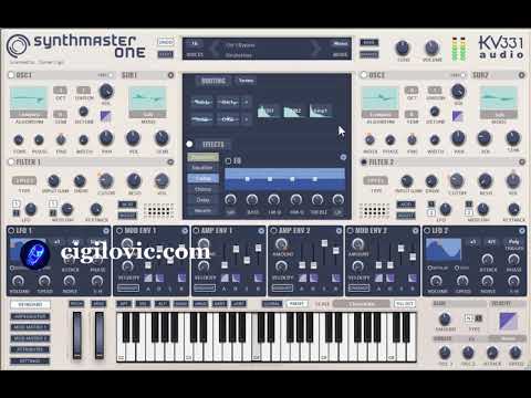 KV331 Synthmaster One Preset Walkthrough & Review & Demo