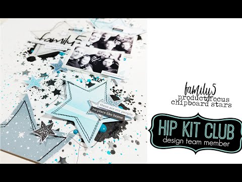Product Focus | Chipboard Stars | Jana McCarthy