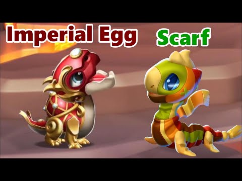 Hatching the IMPERIAL EGG & SCARF Dragons! - DML #1679