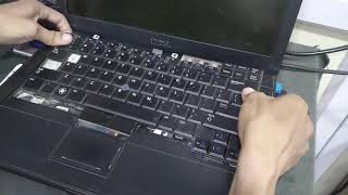 how to open keyboard Dell latitude e6410 and repair e6410 keyboard ithelper