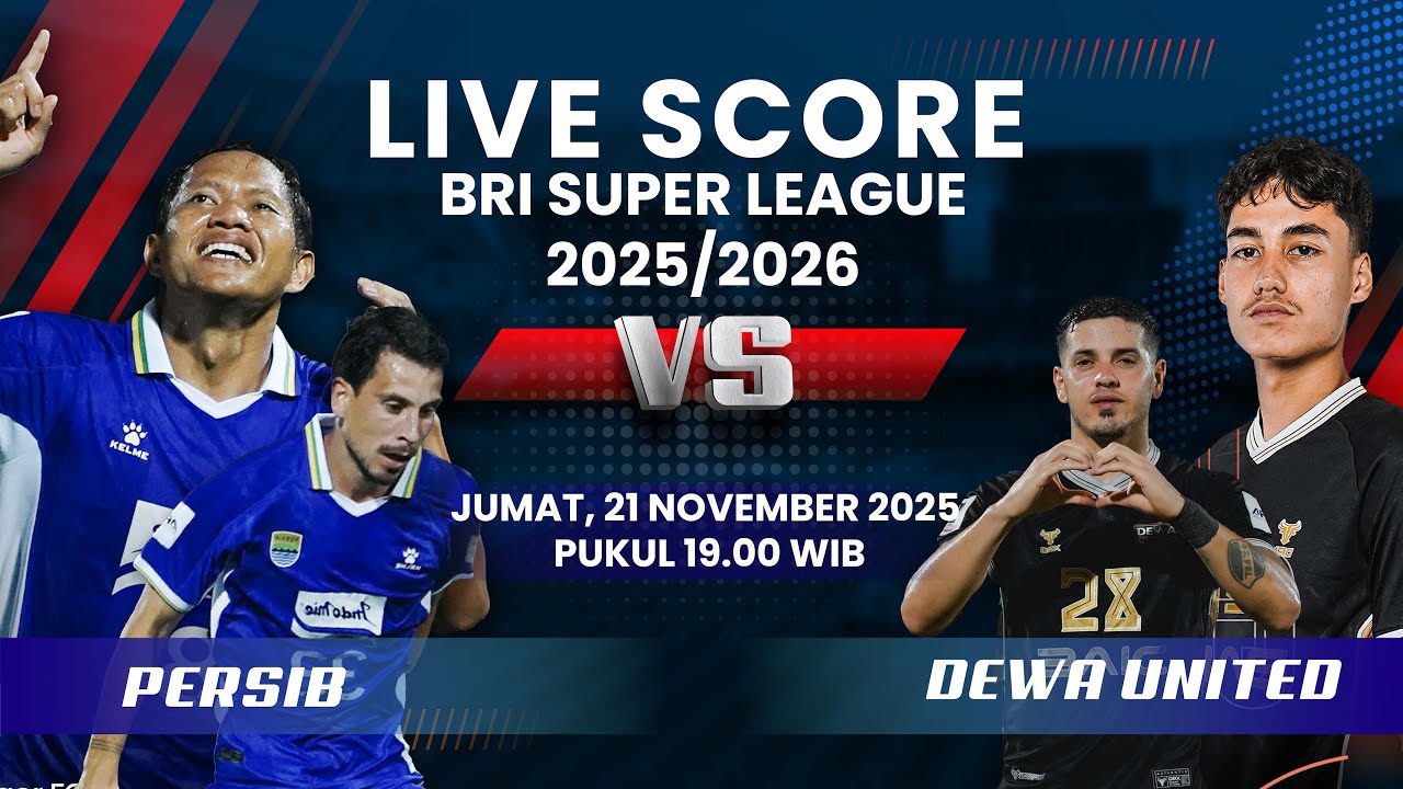 PERSIB [0] VS [0] DEWA UNITED MATCH BRI SUPER LEAGUE 2025/2026 | LIVE SCORE