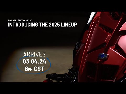 2025 Polaris Snowmobile Lineup Reveal - Polaris Snowmobiles