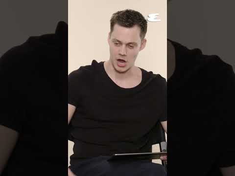 Bill Skarsgård on seeing himself as Count Orlok in Nosferatu #esquire #billskarsgård #nosferatu