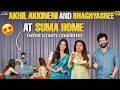 Akhil Akkineni Bhagyashree Turn Chefs At Suma S House Chat Show