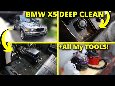 Thumbnail for Satisfying Deep Clean of my BMW X5 Interior - Car Detailing ASMR by BMW, video, Car, vide, video i