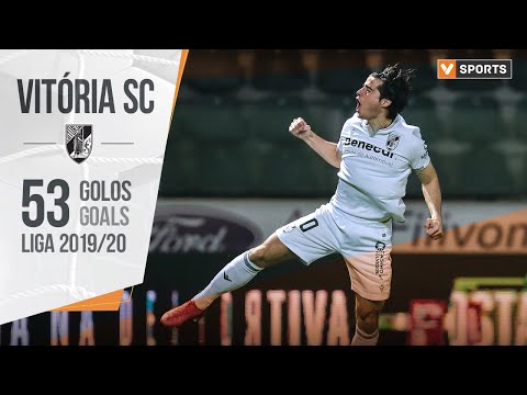 Vitória SC: Os 53 golos na Liga 19/20