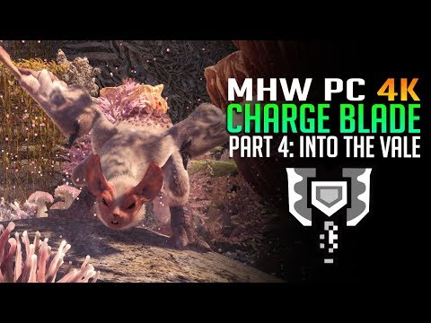 Monster Hunter World PC 4K Gameplay Part 4: FLUFFY DEATHBAT! Paolumu Fight!