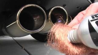 Exhaust Cleaner/Polish 8-ounces - video thumbnail 3