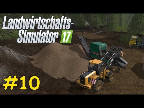 Let's Play LS17 Forstwirtschaft Teil 10 - VIELE HACKSCHNITZEL HERSTELLEN | Liongamer1