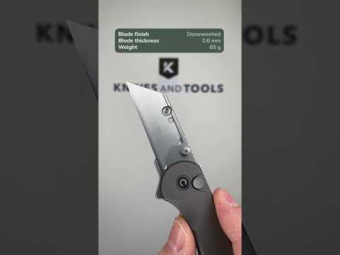 A Premium Work Knife! The CIVIVI Elementum Utility Knife takes replaceable blades to the next level!