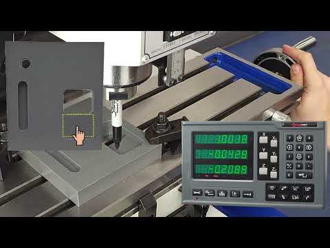 MagXact Mill DRO (Digital Read-Out) Basic Functions Overview - Precision Matthews Media