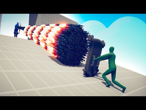 ZOMBIE MIRROR SHIELD vs EVERY GOD - TABS | Totally Accurate Battle Simulator