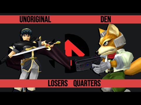 Rocketown Rumble #1 - Den (Fox) vs. Unoriginal (Marth)