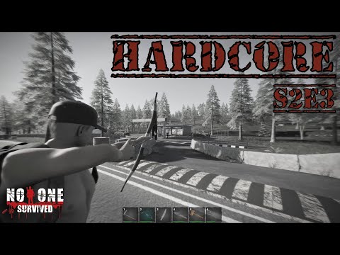 No One Survived S2E3 HARDCORE Difficulty. Fishing Village and Gas Station. Let's Play Solo.