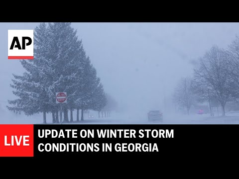 LIVE: Update on preparations in Georgia ahead of winter storm