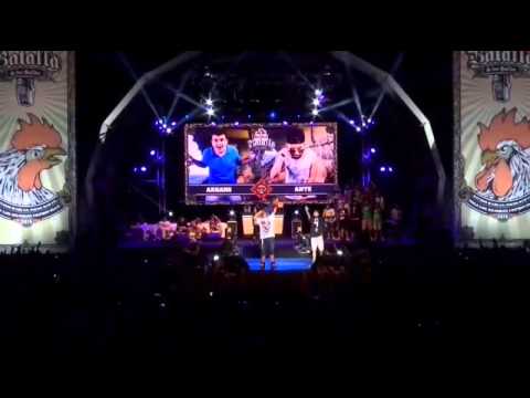 Arkano vs Ante Segundo minuto de Arkano y celebración