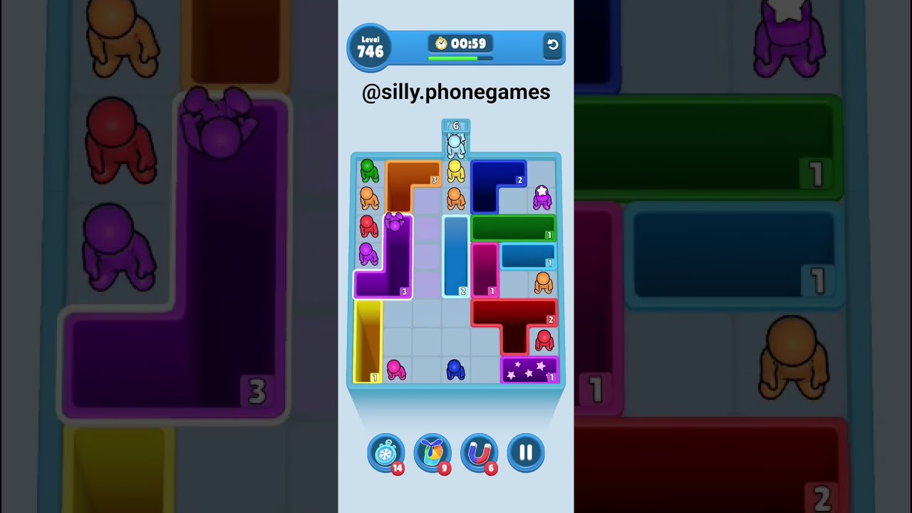 Drop Away Level 746 Walkthrough Solution