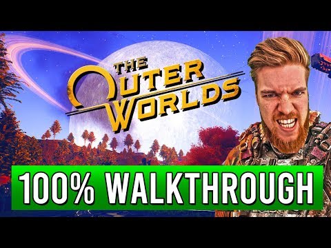 THE OUTER WORLDS 100% Walkthrough Gameplay Part 2 - (FULL GAME Review)