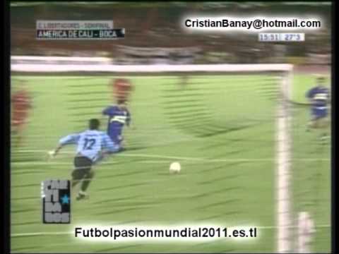America de Cali 0 Boca 4 Copa Libertadores 2003 Lo...