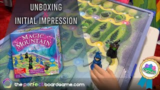 Magic Mountain Unboxing and Initial Impressions WITH THE KIDS