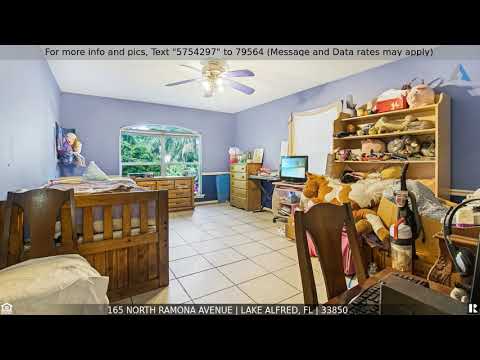 Priced at $224,999 - 165 North Ramona Avenue, Lake Alfred, FL 33850