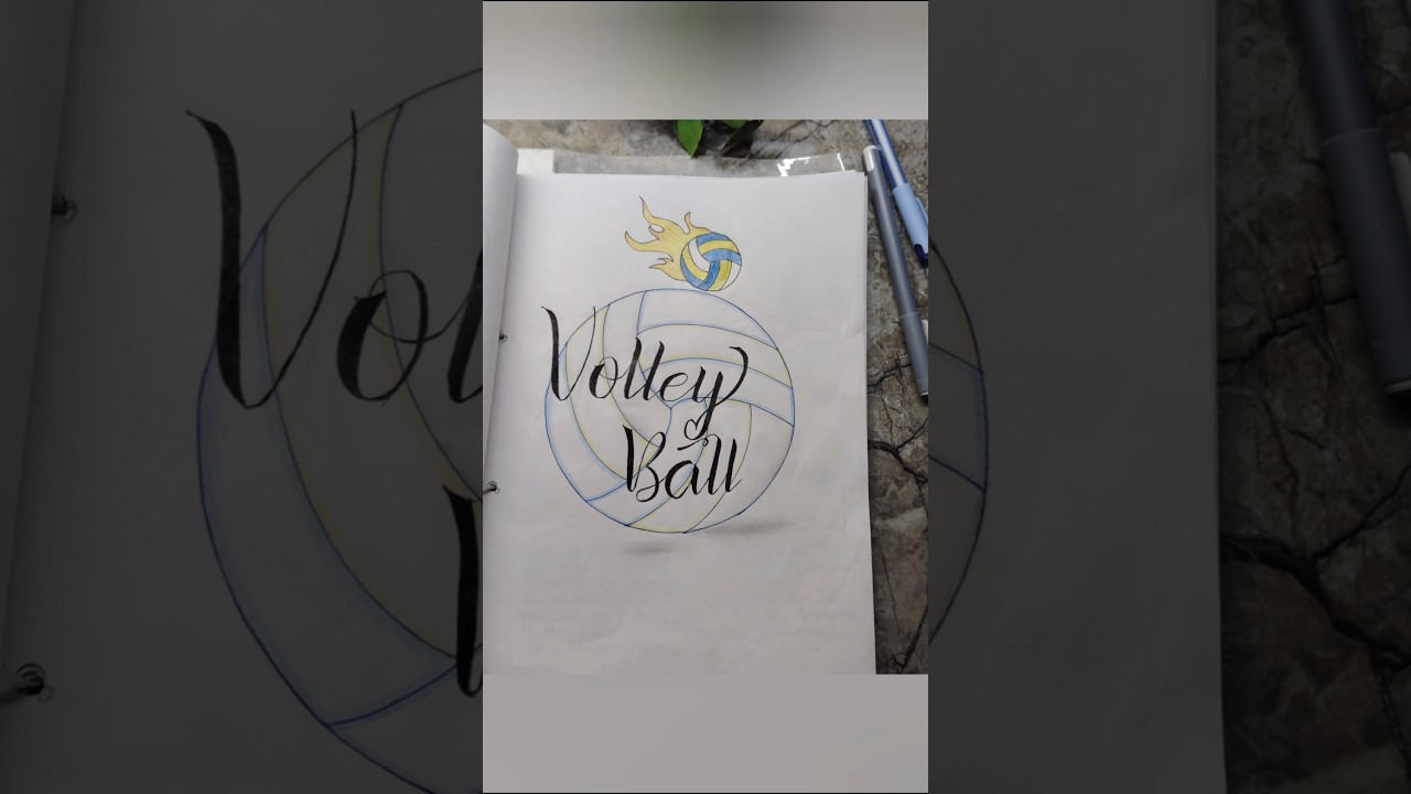 Physical Education project file on Volleyball #viralshorts