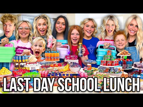 LAST DAY OF SCHOOL LUNCH with my 9 KiDS!! Will this be our LAST lunch?! 🥲