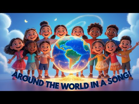 Around The World In A Song: Sing & Travel  | Fun Kids Song About Countries & Landmarks