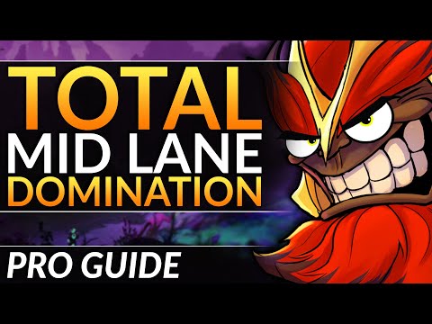 TOTAL MIDLANE DOMINATION Guide - INCREDIBLY BROKEN Mid MARS Tips and Tricks- Dota 2 Pro Guide
