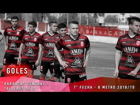 Barracas Central 1 - Talleres R.E. 0 | Gol | Fecha 7 | B metro 2018/19