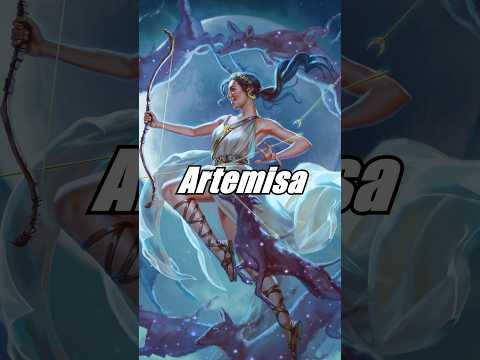 Artemisa | Mitología Griega ⚫🔥 #dioses #mitologia #artemisa