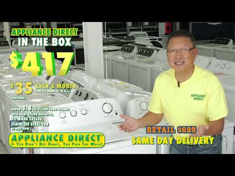 Appliance Direct Year End Clearance Roper Kenmore”