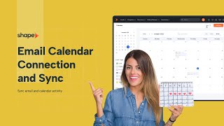 How To Use the Calendar & Sync Google/Outlook Calendars in Shape - CRM Training