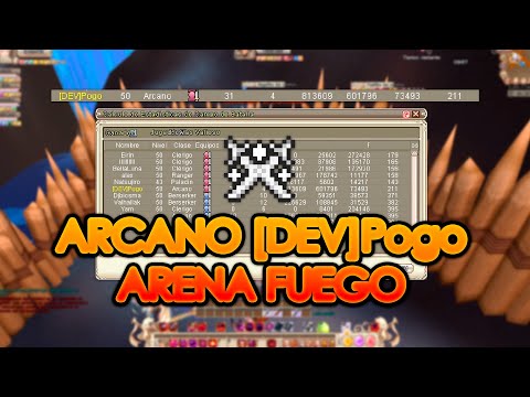 GRAND FANTASIA【CLASSIC】ARCANO: NUEVA CLASE EN ARENA DE FUEGO ¡DEV POGO TERMINA 31-4!