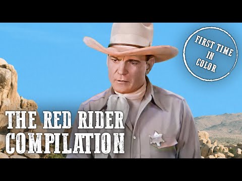 The Red Rider Compilation Part 1 | Western Series | Colorized