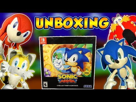 ABM: Sonic Gangs Getting Sonic Mania Collection Edition !! Unboxing Video !! HD