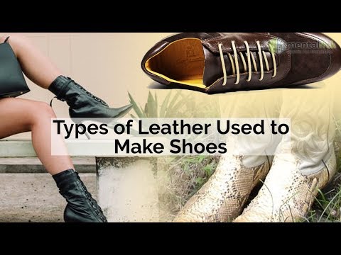 Types of Leather Used to Make Shoes