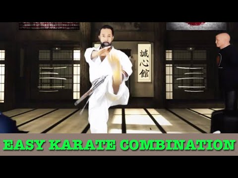 Simple karate Combination Drill to Practice From Home | Shotokan Karate Drills