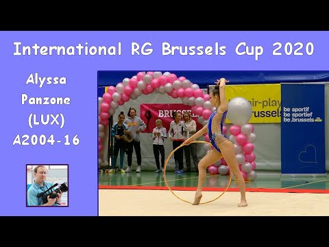 Alyssa Panzone (LUX) - A2004 16 - RG Brussels Cup 2020